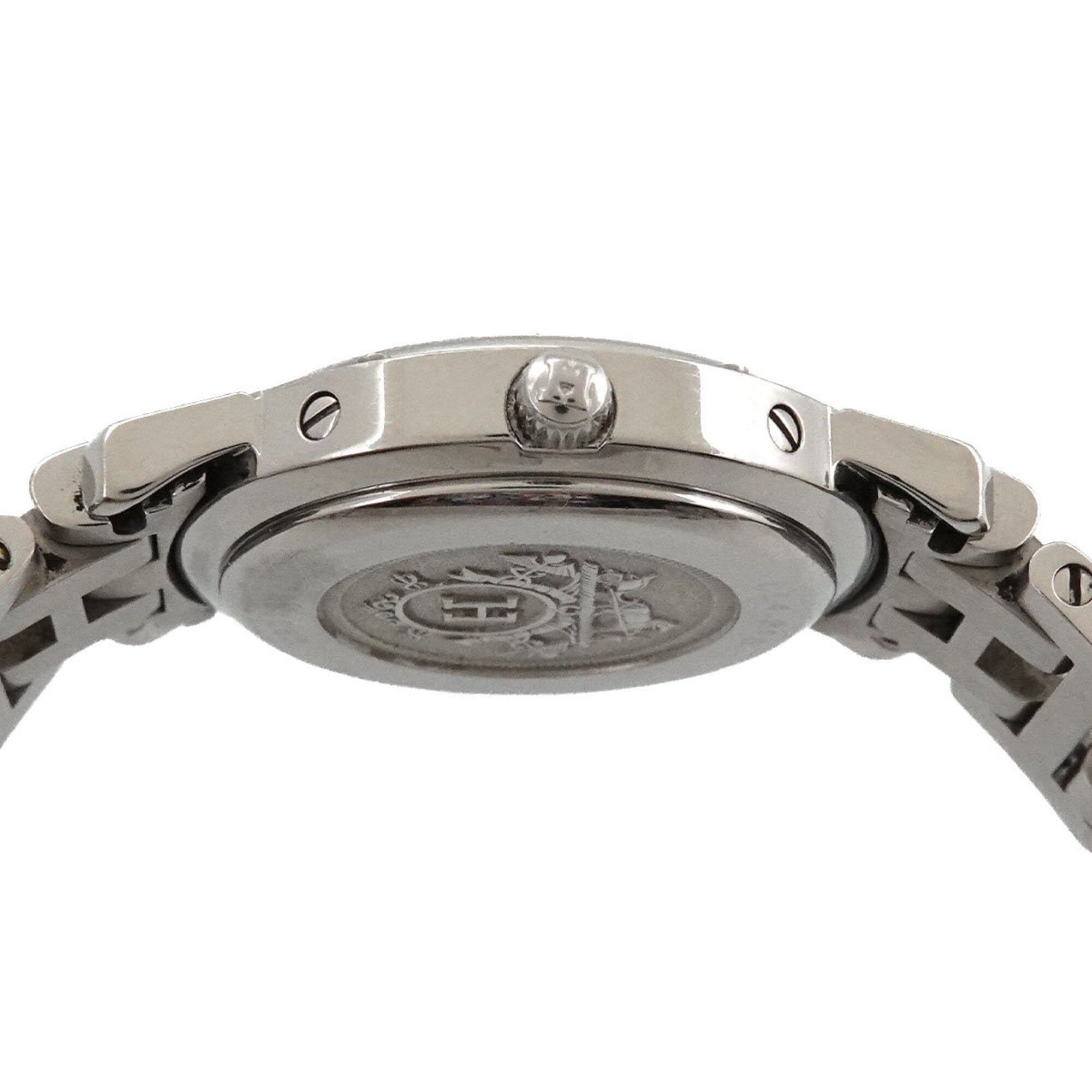 Hermes Clipper CL4 210 Women's Watch, Date Display, Pink Quartz Watch — Very Good
