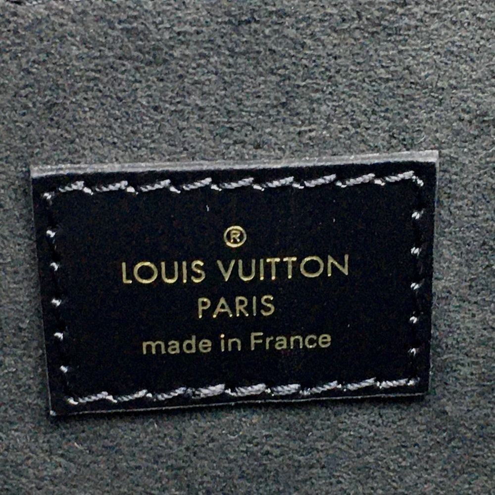 LOUIS VUITTON M55821 LV Lock Chain Dauphine MM Shoulder Bag Calfskin Women's Noir Black G-200910-19 — New - Store Return