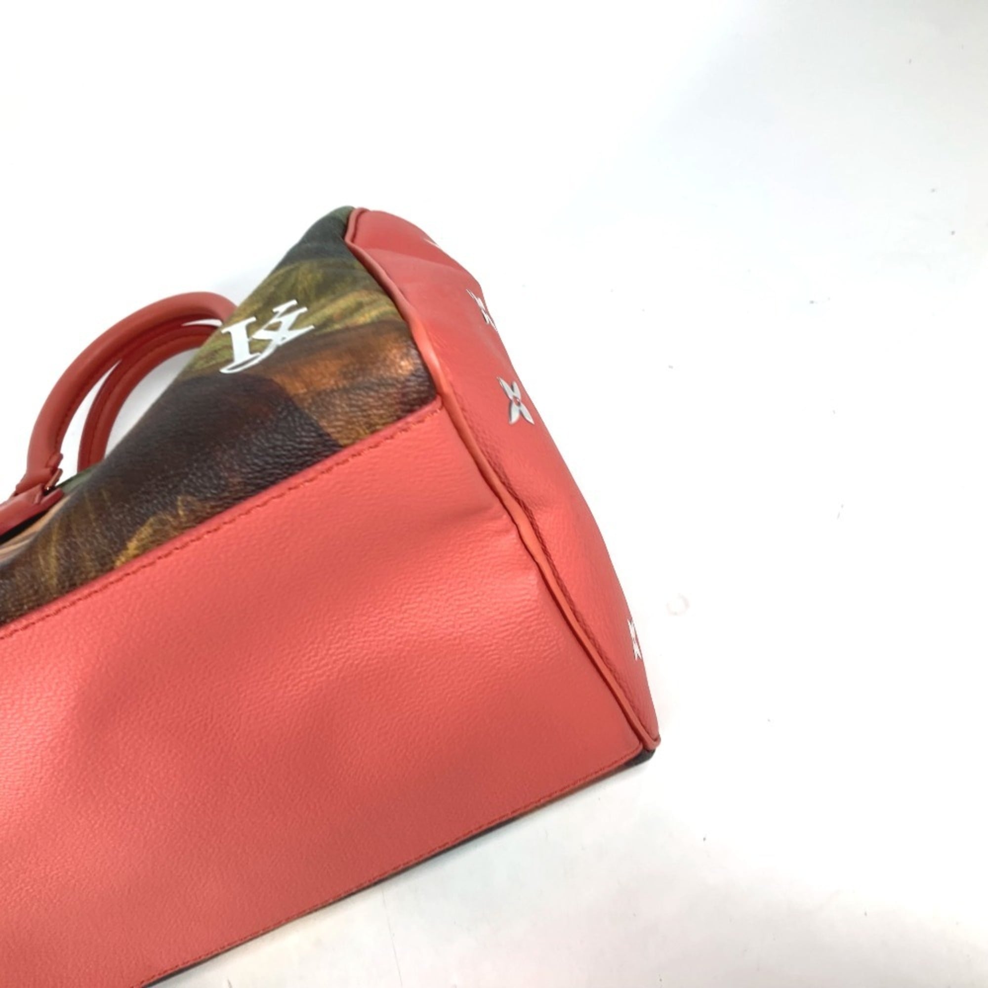 LOUIS VUITTON Louis Vuitton M43372 Masters Collection Speedy 30 Mona Lisa Boston Bag Handbag Leather Pink Similar G-241210-24 — Like New