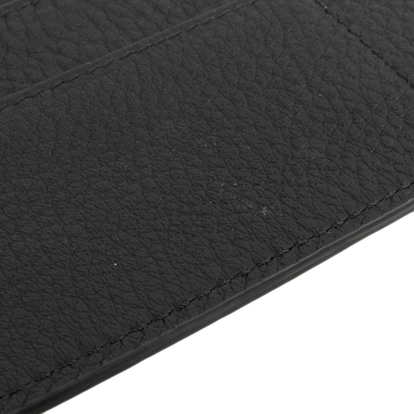 Fendi FENDI FF folio long wallet leather black