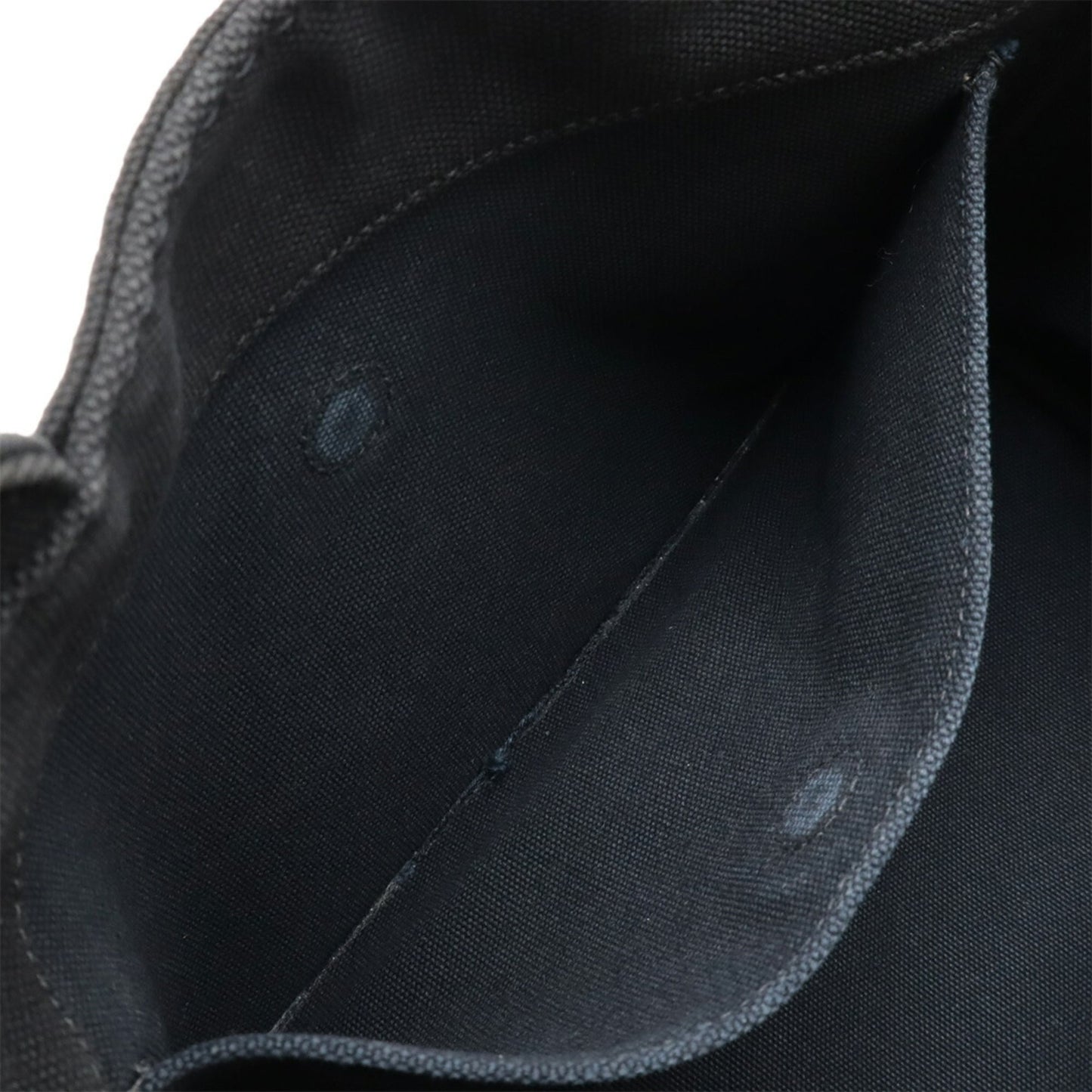 PRADA CANAPA Tote/Shoulder Bag, Canvas, Nero, Black, 1BG439