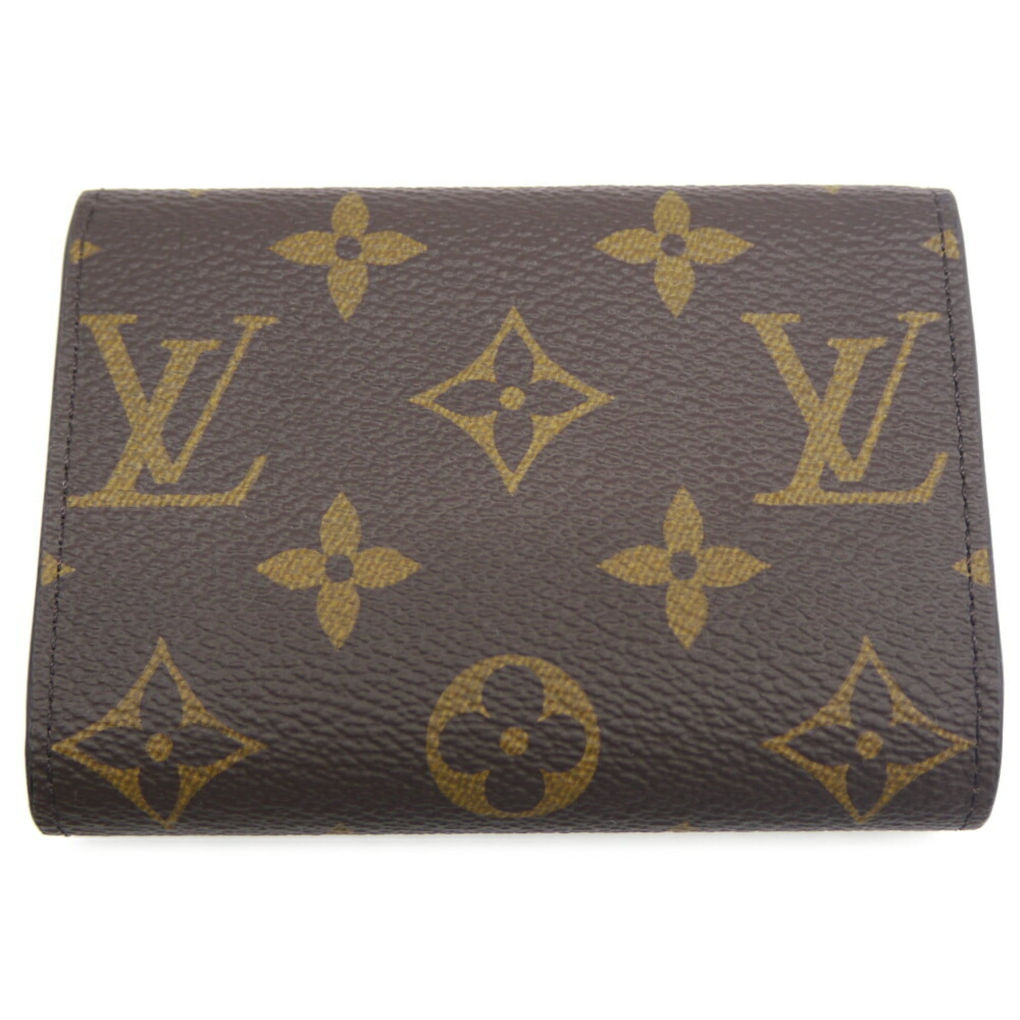 LOUIS VUITTON Louis Vuitton Porte Monnaie Rosalie M62361 Rose Ballerine Coin Case Wallet