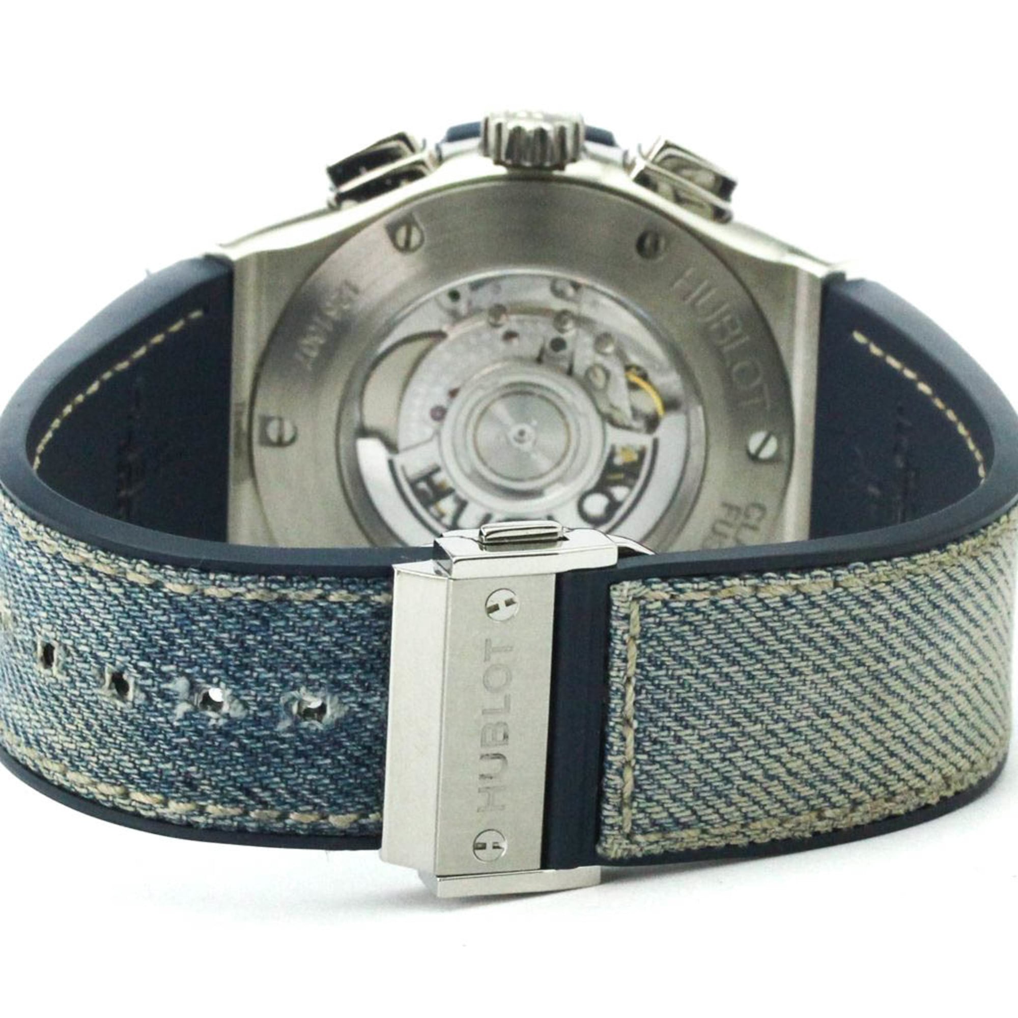 HUBLOT Classic Fusion Jeans Mens Watch 521.NX.2770.NR Polished — Very Good