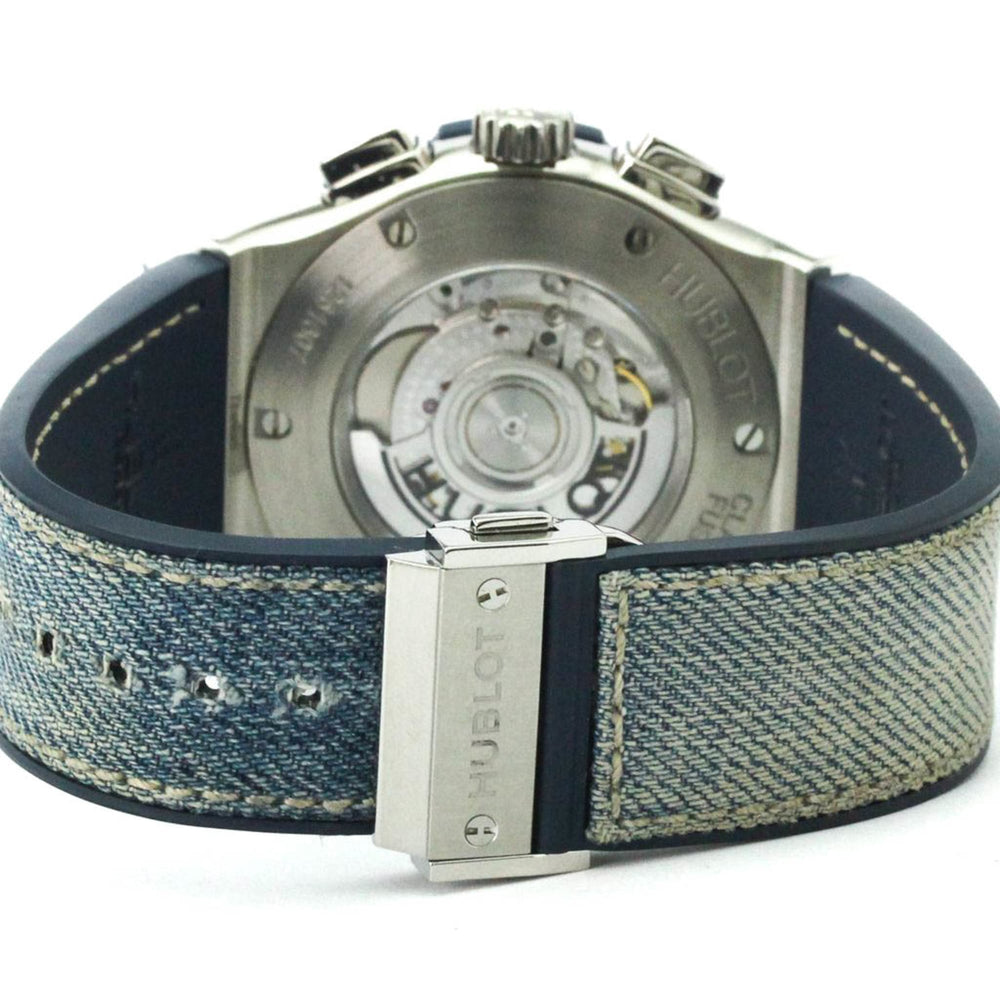 HUBLOT Classic Fusion Jeans Mens Watch 521.NX.2770.NR Polished — Very Good