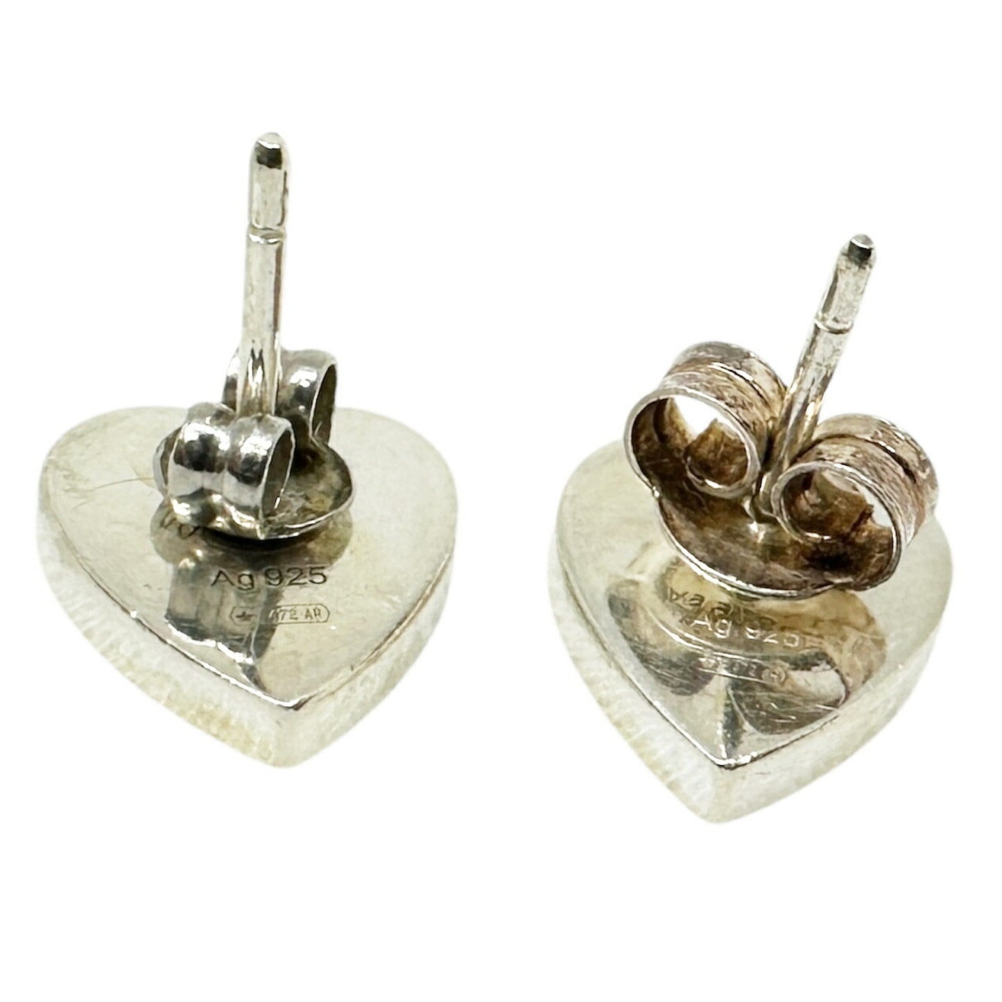 GUCCI Gucci Earrings Heart Silver 925 Women's Trademark Shape 223990 J8400
