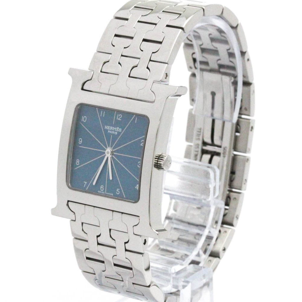 HERMES H Watch Stainless Steel Quartz Ladies Watch HH1.510 Polished — Very Good