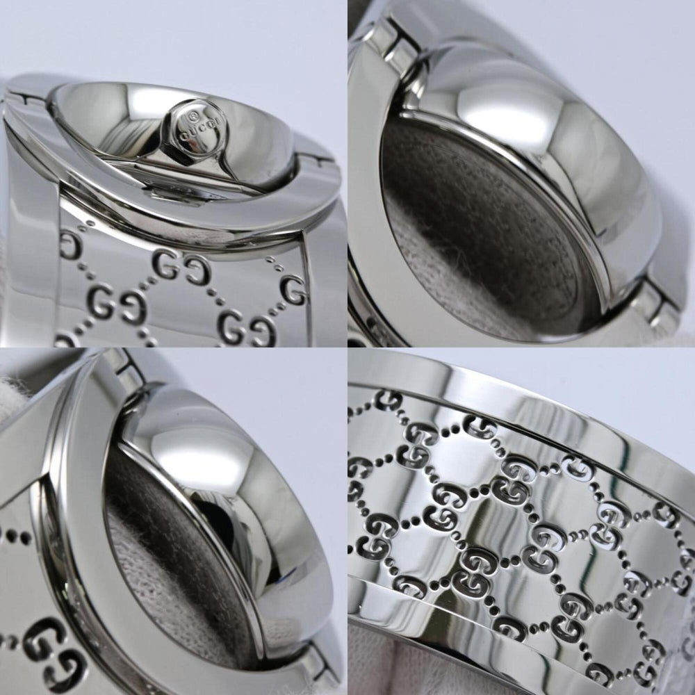 GUCCI Toile Bangle YA112513 112 Women's Watch SS 40522 — Very Good