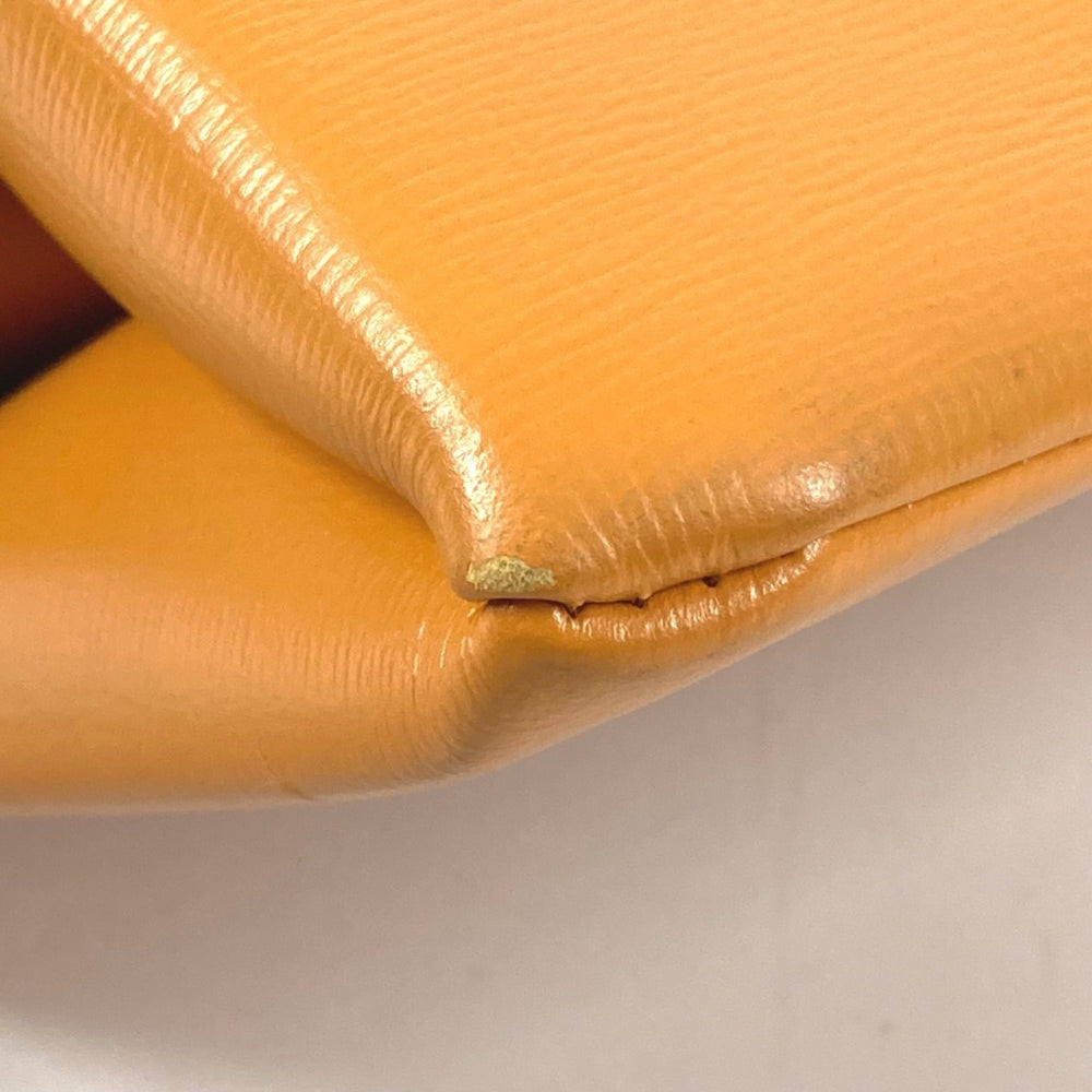 LOUIS VUITTON M24457 24SS Shopper Tote MM - Shoulder Bag, Leather, Men's, Women's, Orange — Like New