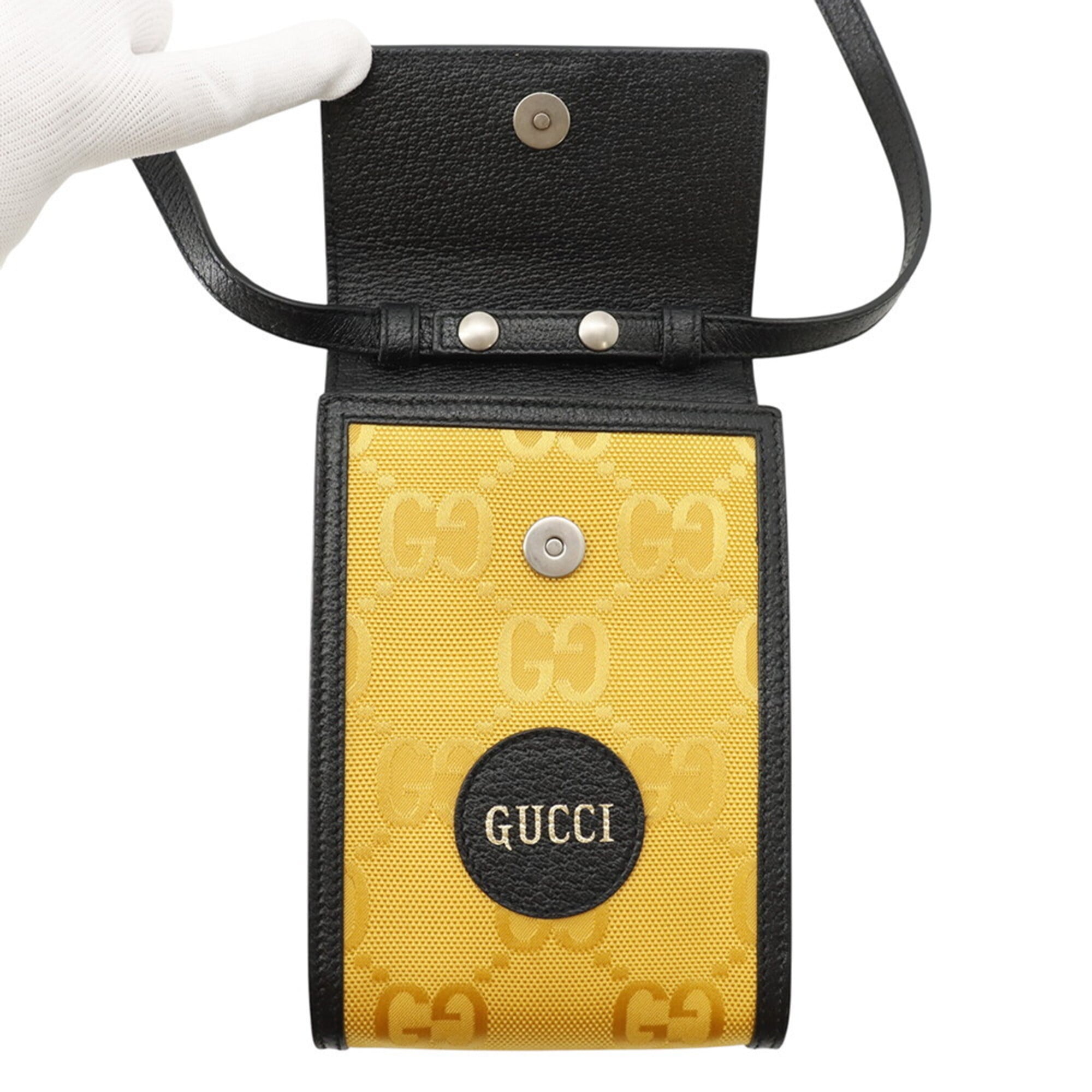 Gucci Shoulder Bag Off the Grid Canvas Leather 625599 GUCCI Handbag — Like New