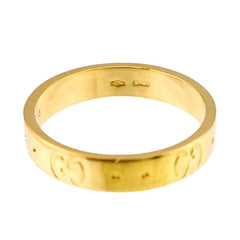 Gucci Icon #13 Ring, 18K Yellow Gold (750), ICON Ring — Like New