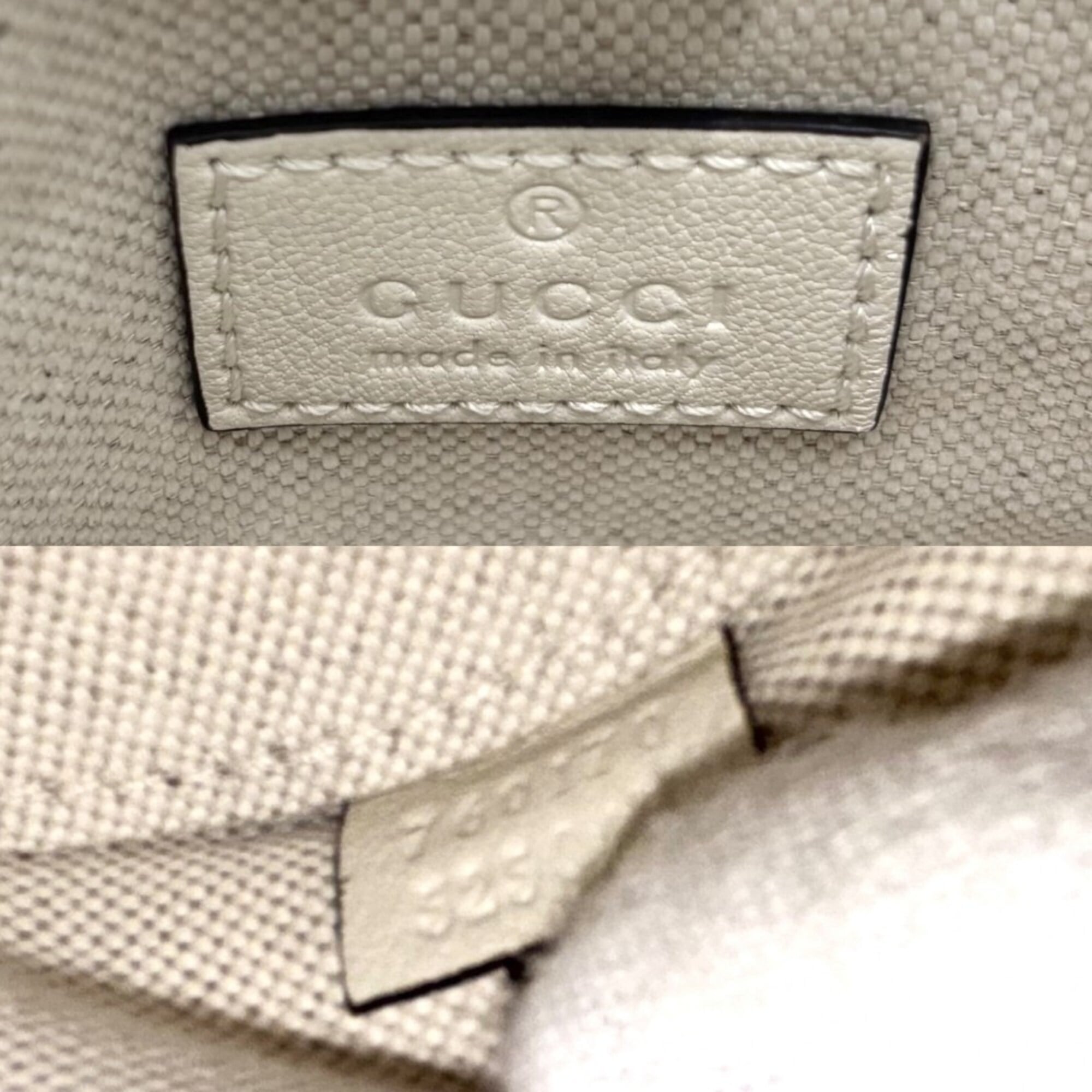 Gucci Women's Blondie Mini Handbag, Shoulder Bag, Leather, White, Silver Hardware (Model 760170) — Like New