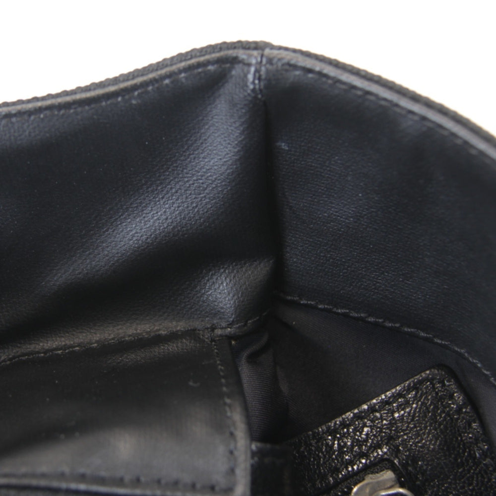 CHANEL A34210 Tote Bag, Canvas, Black, Women's — Like New
