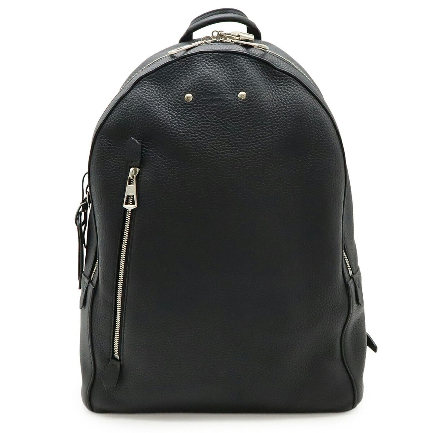 LOUIS VUITTON Armand Taurillon Leather Backpack in Black, Noir, M42687