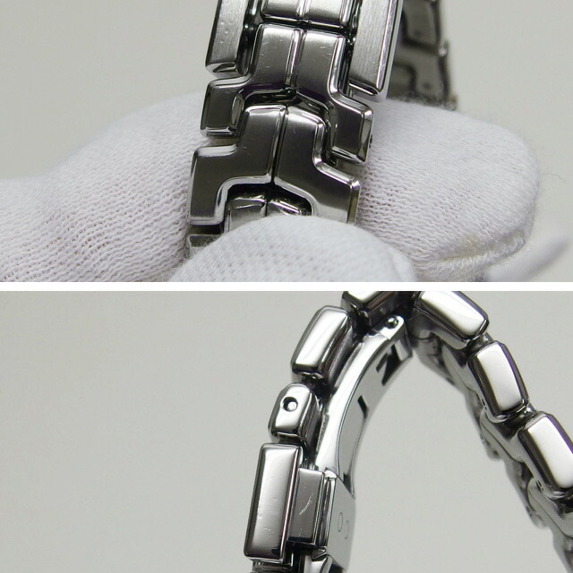 TAG Heuer Link Date 12P Diamond White Shell Dial Ladies Watch — Very Good