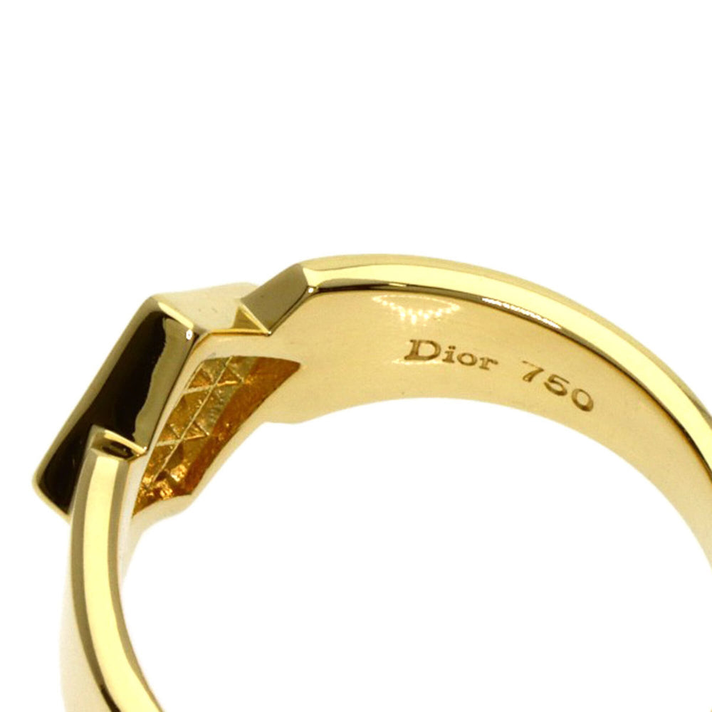 Christian Dior Dior Diamond Ring, 18K Yellow Gold, Women's — Like New