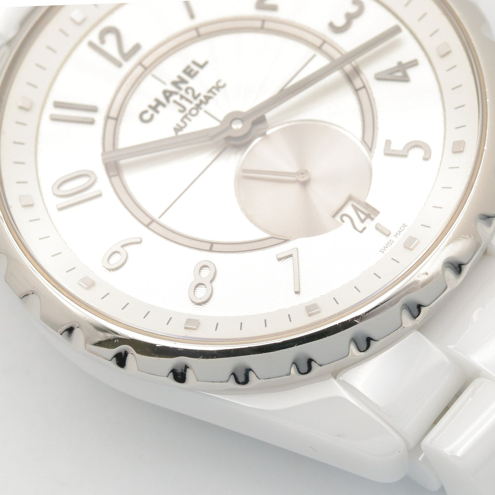 Chanel J12-365 Ceramic Men's Watch, White (H3837) — Very Good