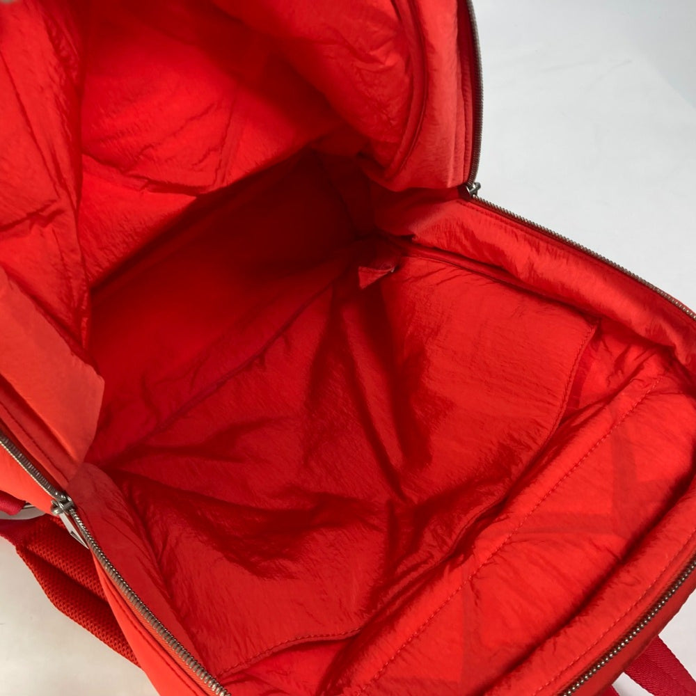 BOTTEGA VENETA 652188 Maxi Intrecciato bag Backpack Tomato Red — Like New