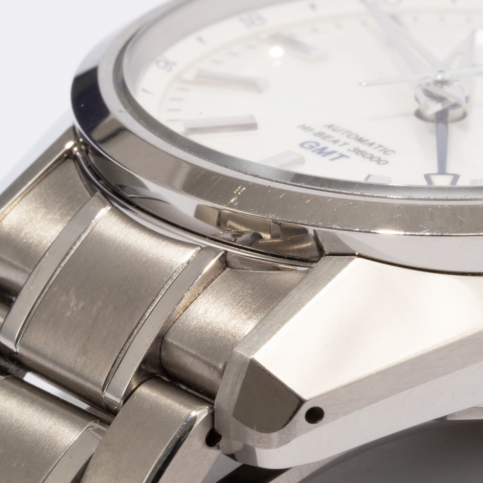 Grand Seiko Heritage Collection Mechanical Hi-Beat Watch SBGJ255 Bright Titanium Silver Men's — Good