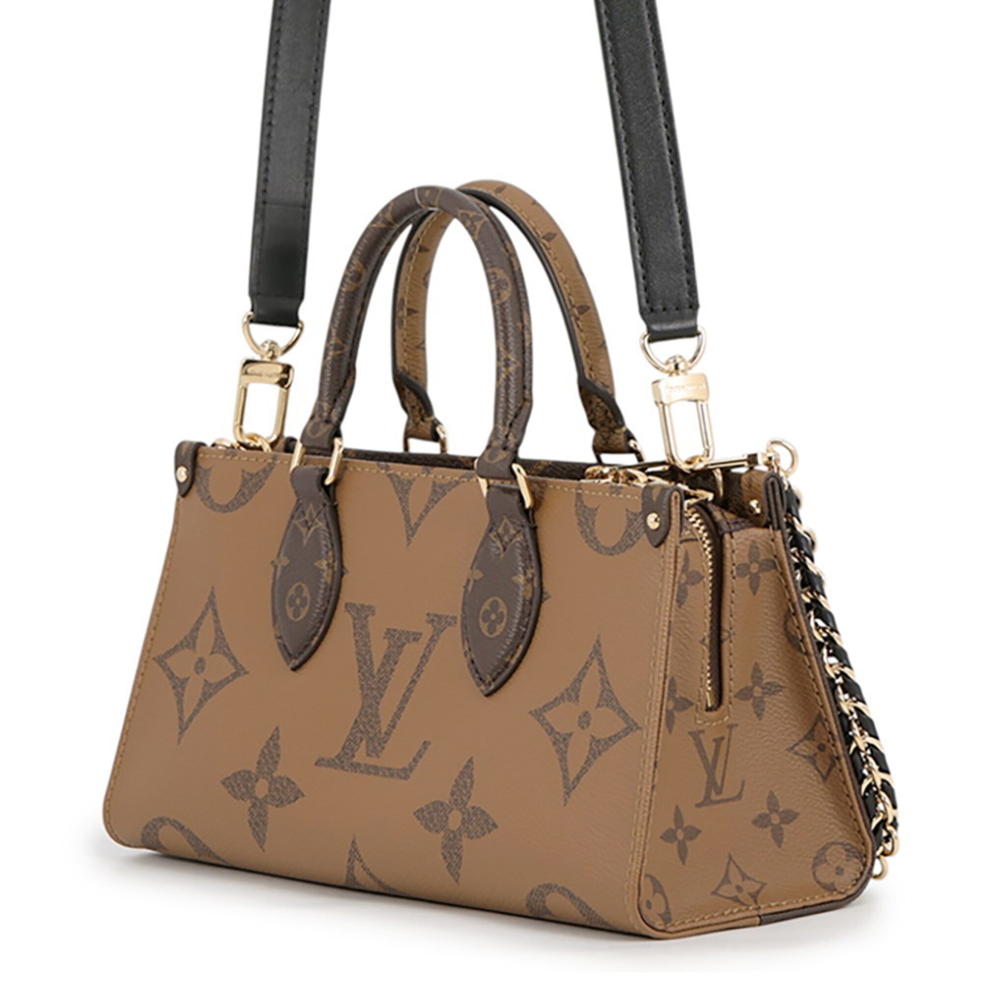Louis Vuitton handbag Monogram Reverse Giant OnTheGo EW Chain M14236 LOUIS VUITTON — Like New