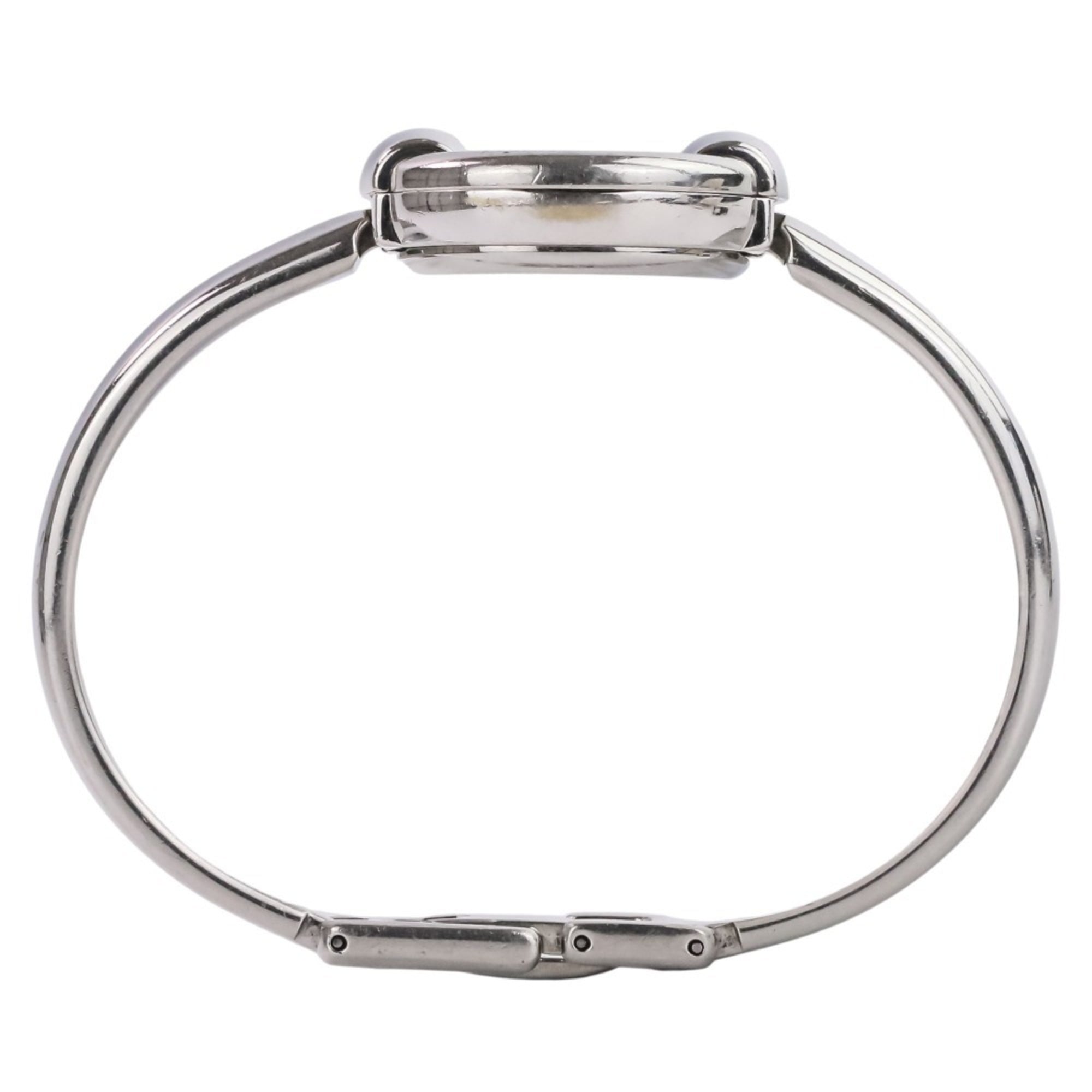 GUCCI Quartz Watch Bangle 1400L Silver Dial Women's — Very Good