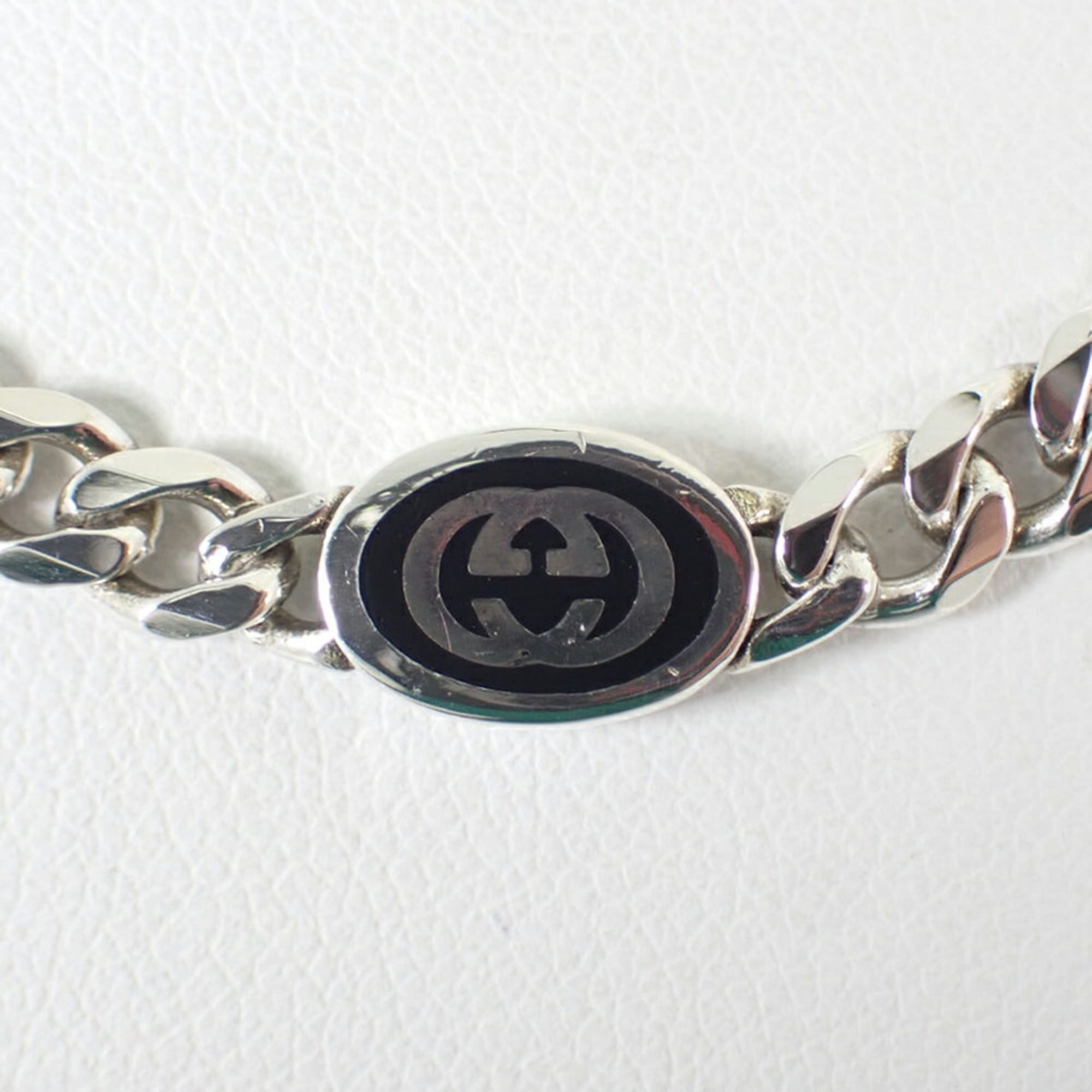 GUCCI 925 Interlocking G Pendant Necklace — Like New