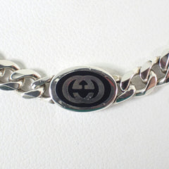 GUCCI 925 Interlocking G Pendant Necklace — Like New
