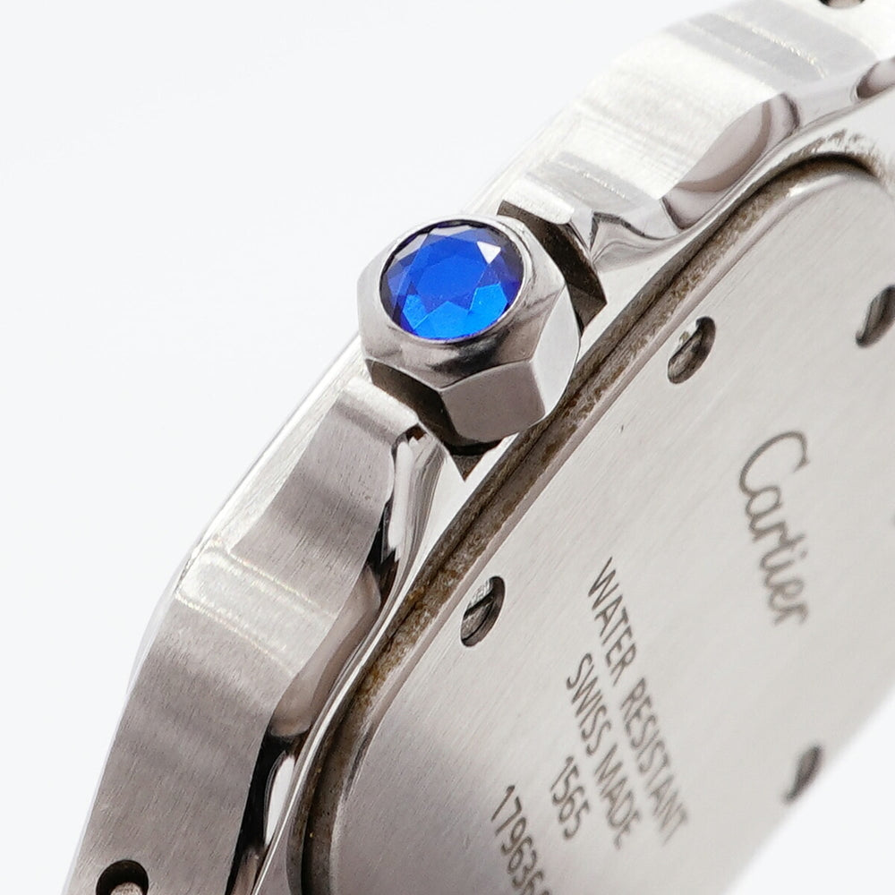 Cartier Santos Galbee SM W20056D6 Ivory Dial Women's Watch — Good
