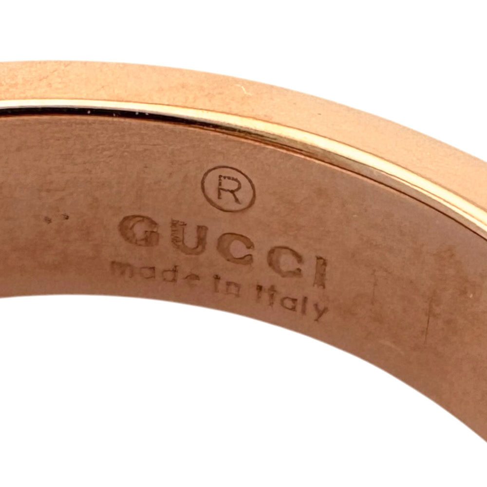 Gucci Icon Diamond Ring, 18K Gold Ring for Women, GUCCI — Like New