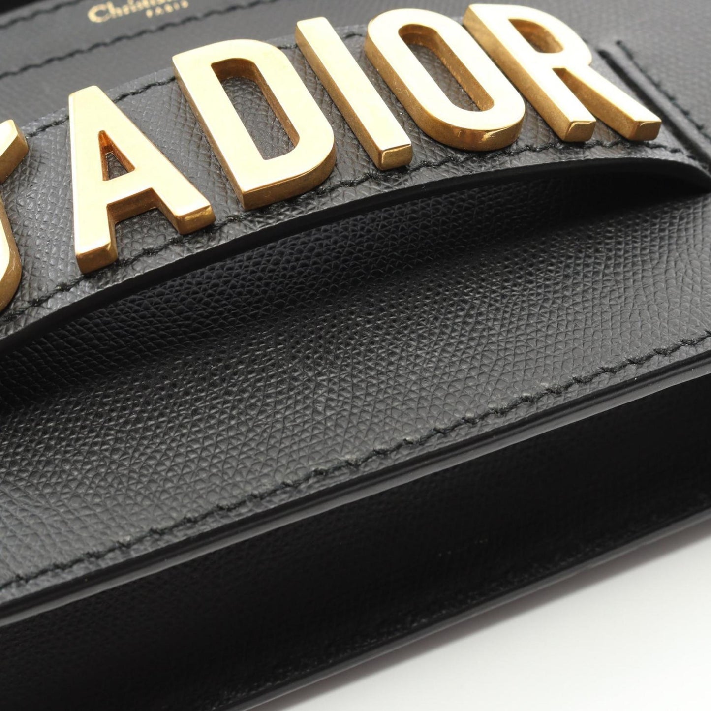 Christian Dior Dior J'ADIOR Leather Shoulder Bag, Women's, Black