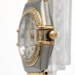 Omega Constellation Mini Two-Tone D 1267.30 SSxYG Quartz Watch — Very Good