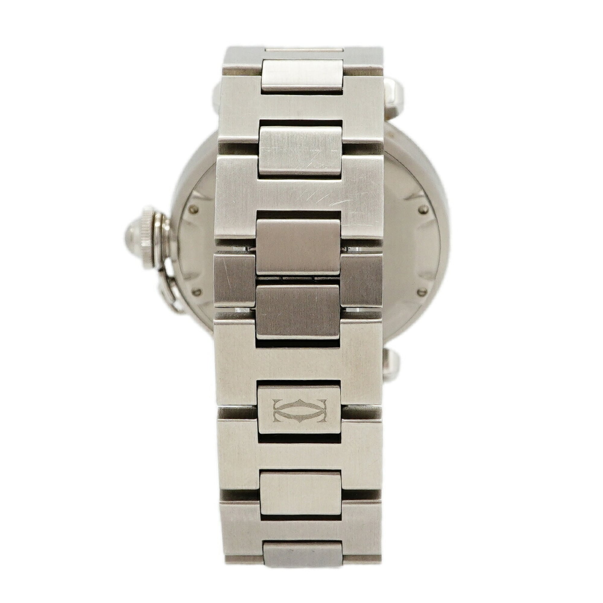 Cartier Pasha C W31023M7 Silver Dial Watch (Boys' Size) — Good