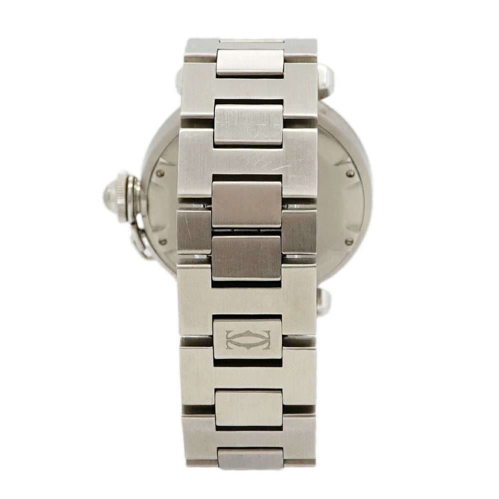 Cartier Pasha C W31023M7 Silver Dial Watch (Boys' Size) — Good