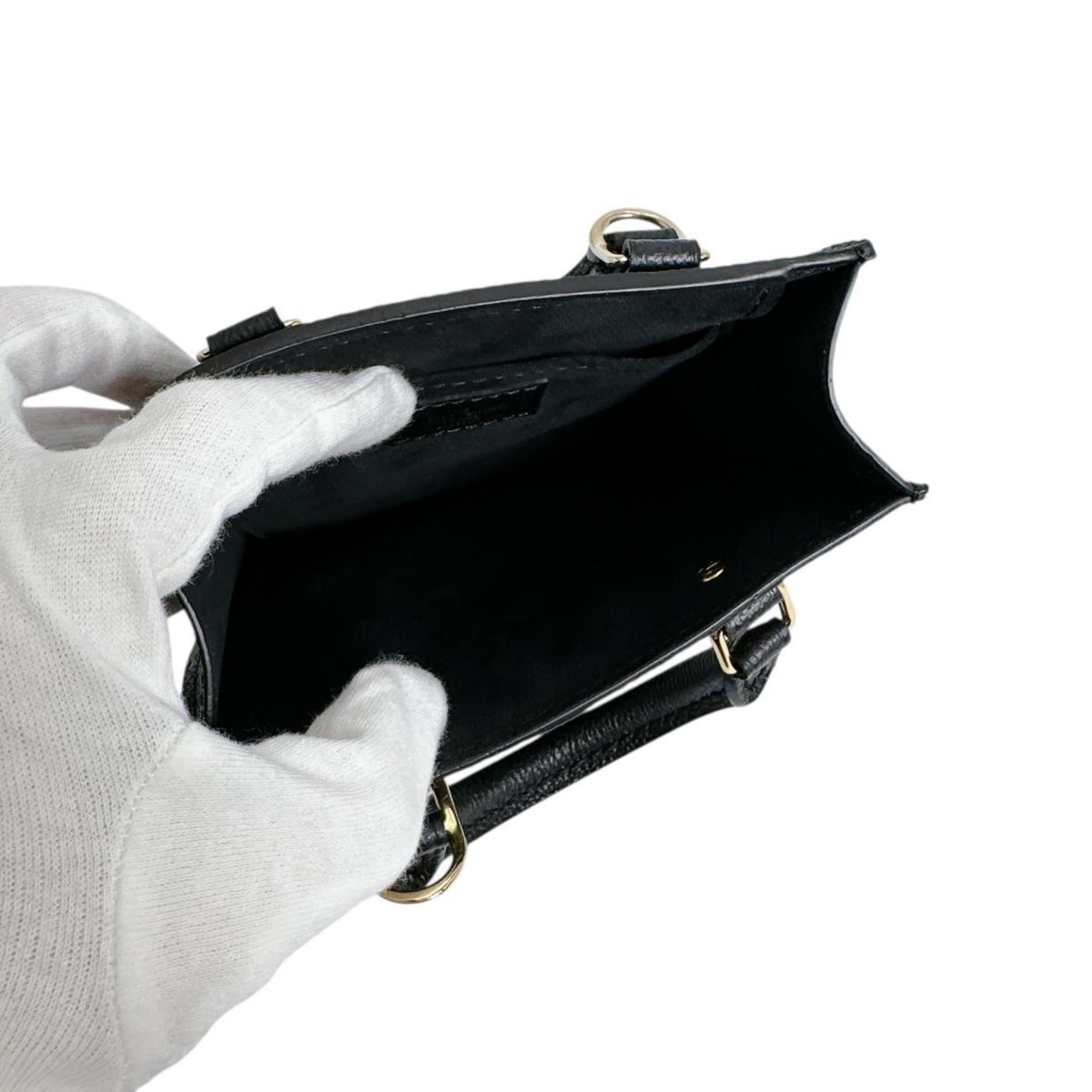 Louis Vuitton Petite Sac Plat Monogram Empreinte Shoulder Bag M81417 Black — New - Store Return