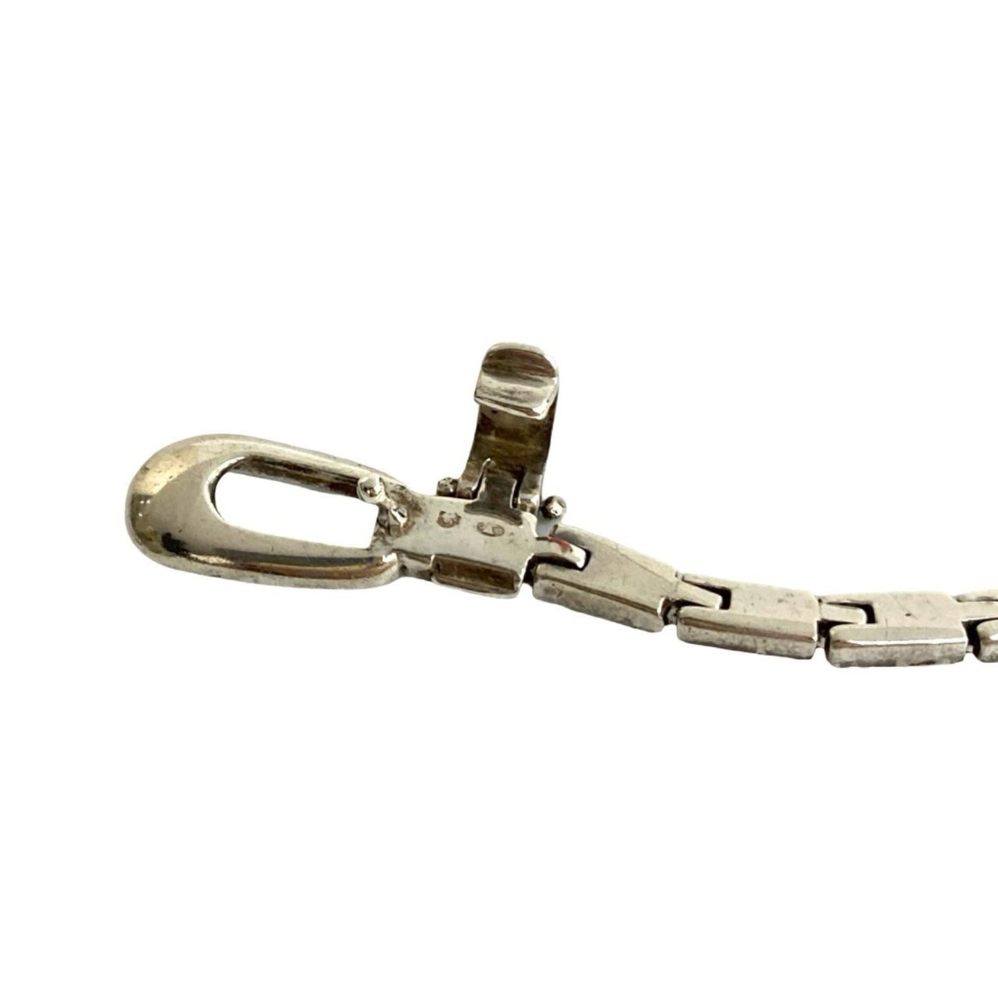 GUCCI ID Bracelet, 925 Sterling Silver, Bangle, Women's, 474-4