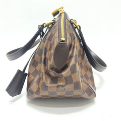 LOUIS VUITTON N41117 Verona PM Tote Bag Shoulder Damier Canvas Women's Ebene — Like New