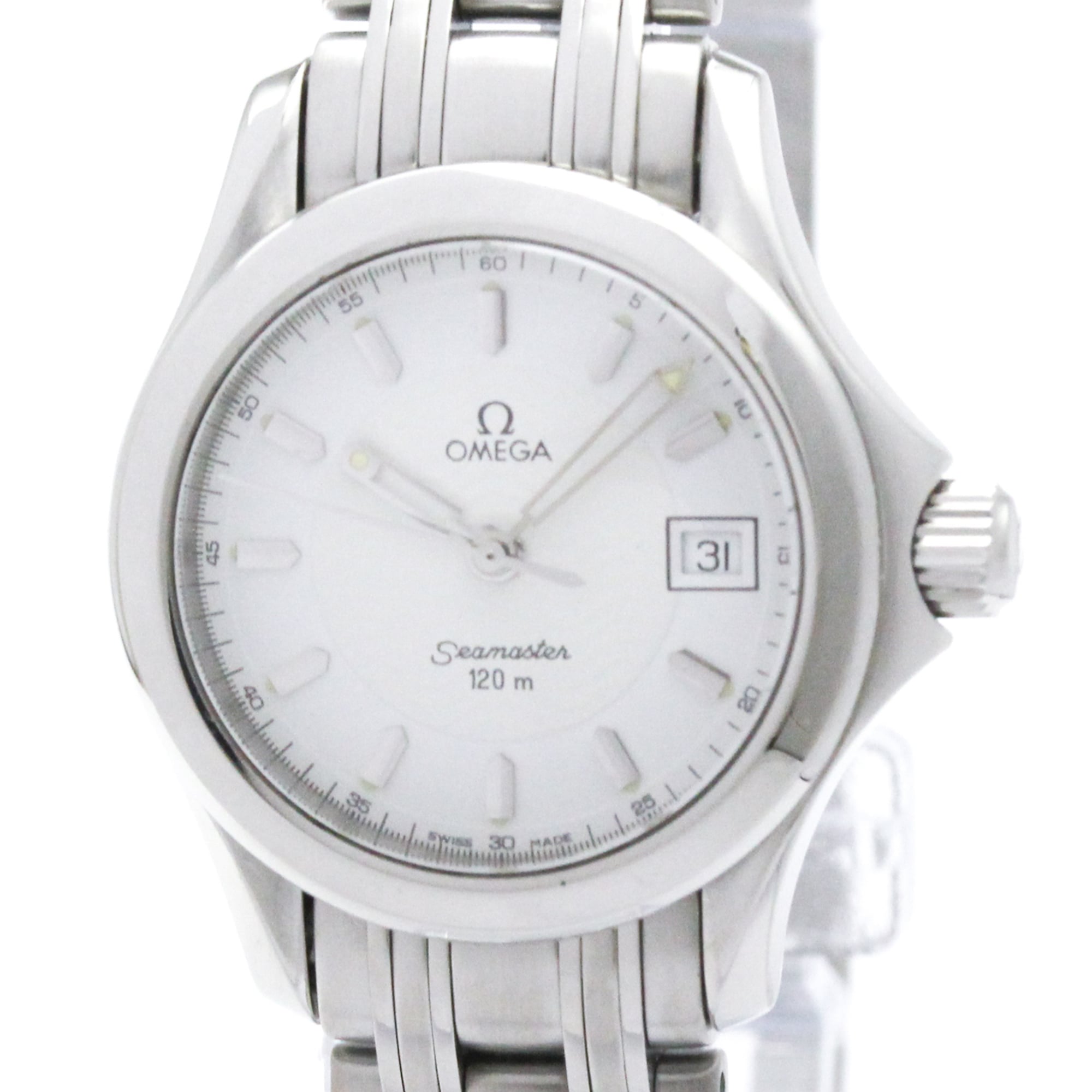 OMEGA Seamaster 120M Steel Quartz Ladies Watch 2581.21 Polished — Very Good