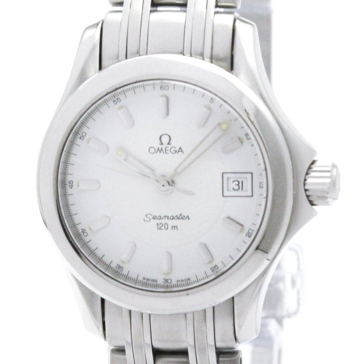 OMEGA Seamaster 120M Steel Quartz Ladies Watch 2581.21 Polished — Very Good