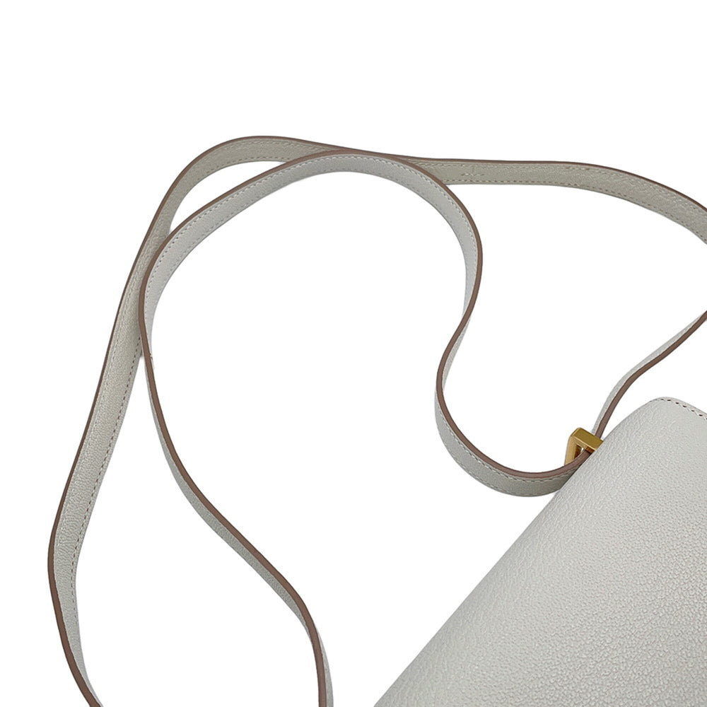 Hermes Mini Constance 3 Miroir Verso Mushroom Chai Chevre Mysore B stamp handbag women's HERMES — Like New