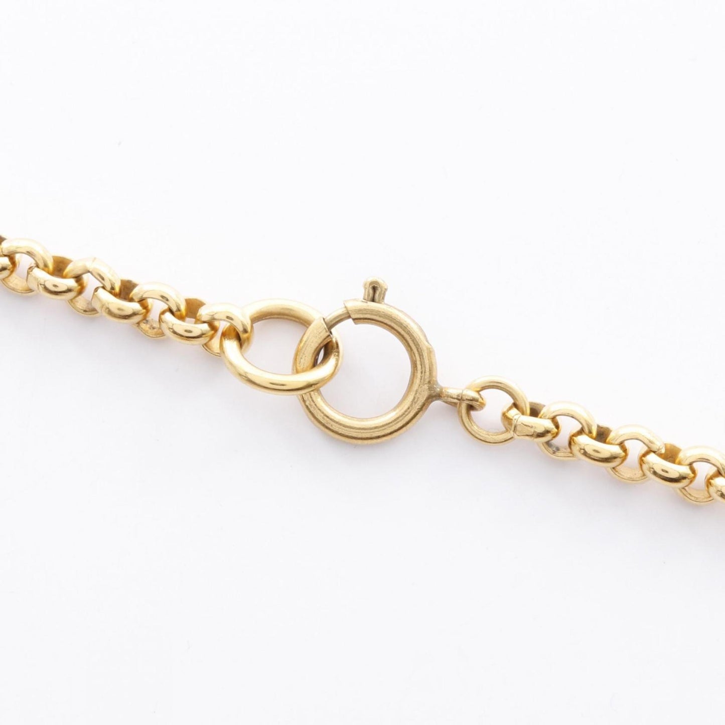CHANEL Coco Mark Necklace GP (Gold Plated) Women's Gold