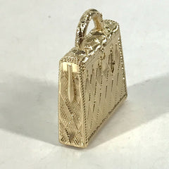 HERMES Hermes Pendant Necklace Curiosity Curiosite Permabrass Charm Metal Women's Gold E-240221-12 — New - Store Return