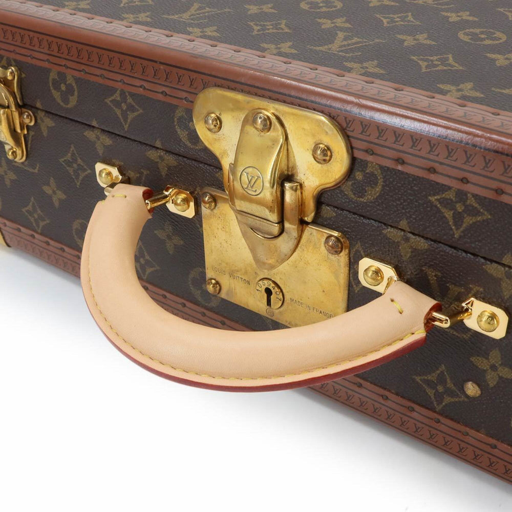 Louis Vuitton Monogram Cotoville 45 Trunk Case Handbag Brown M21423 — Like New