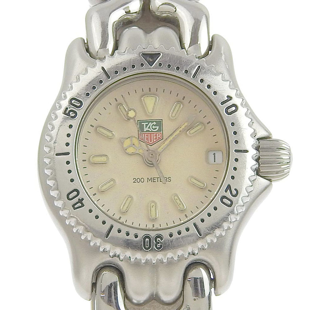 Tag Heuer TAG HEUER Cell Professional Women's Quartz Battery Watch Cream Dial S99 008M — Good