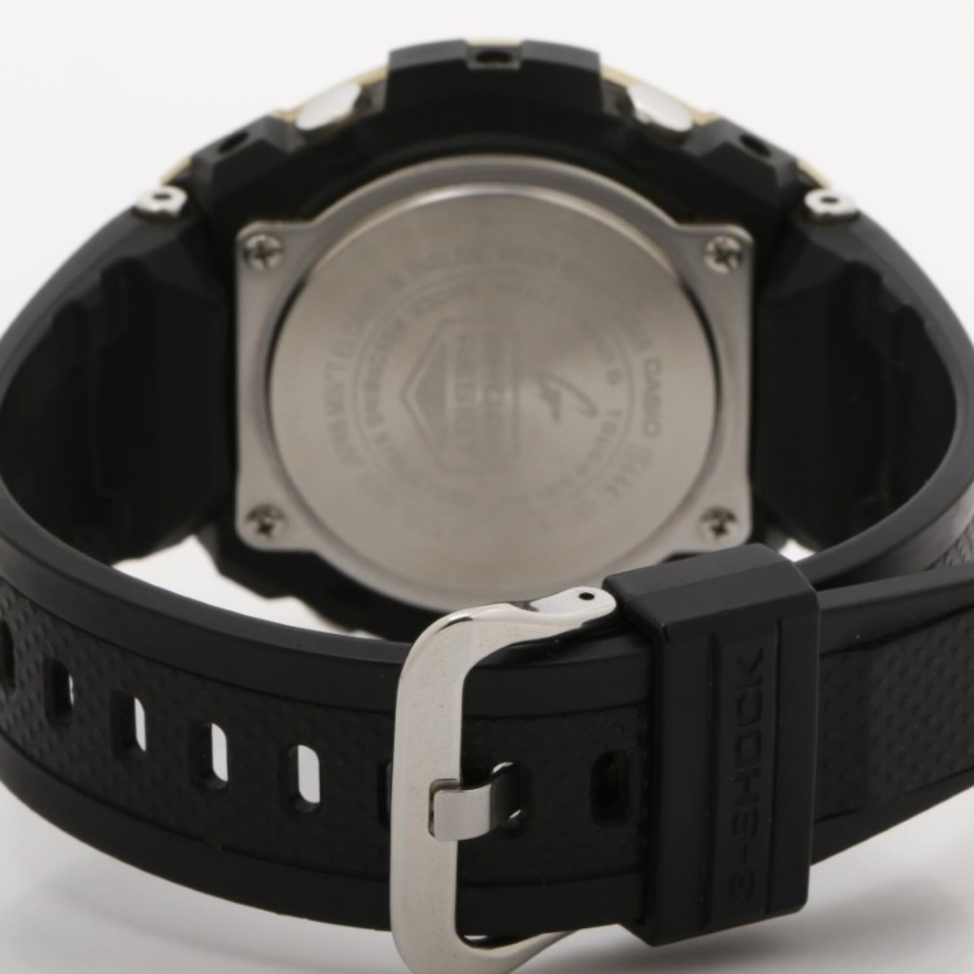 CASIO G-SHOCK G-STEEL GST-W100 Series GST-W100G Black Resin/Stainless Steel Men's Watch — Very Good