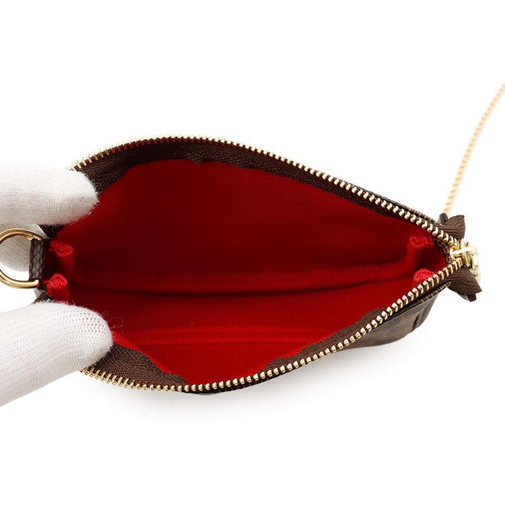 Louis Vuitton handbag pouch Damier Ebene Mini Pochette Accessoires N58009 LOUIS VUITTON — Like New
