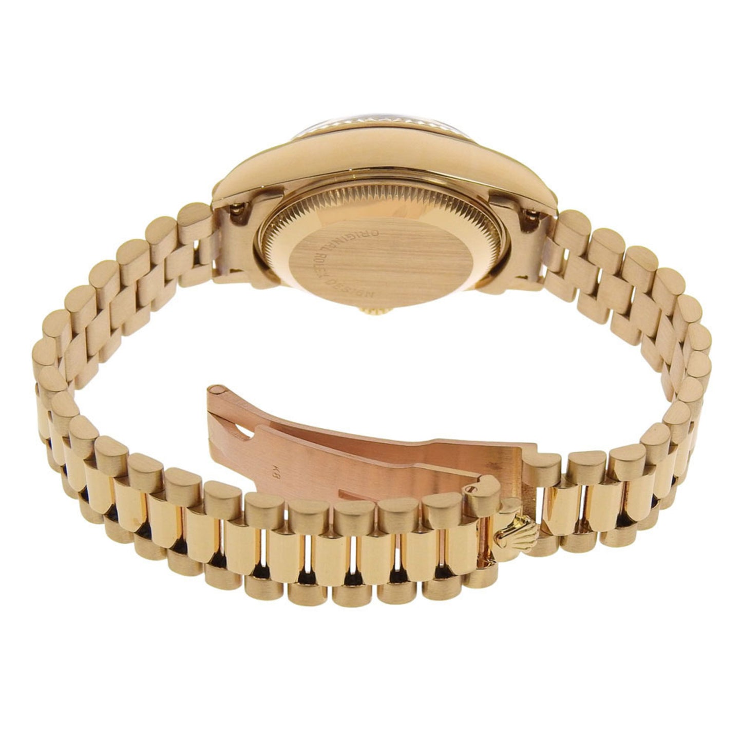 Rolex Datejust Caliber 2135 Watch, 69178ZS, 18K Yellow Gold with Sapphires and Diamonds, Automatic, Analog Display, Dial, Women's