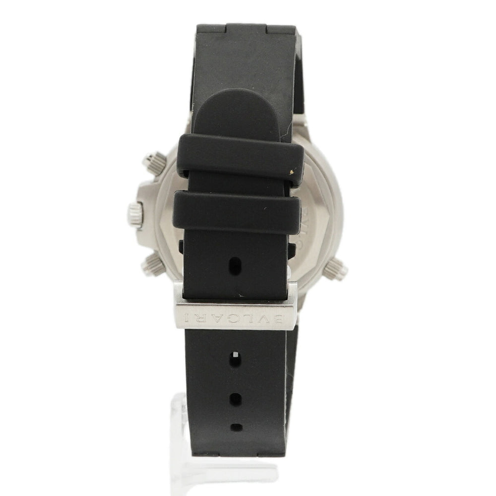 Bulgari Diagono Scuba GMT SD38SGMT Black Dial Men's Watch — Good