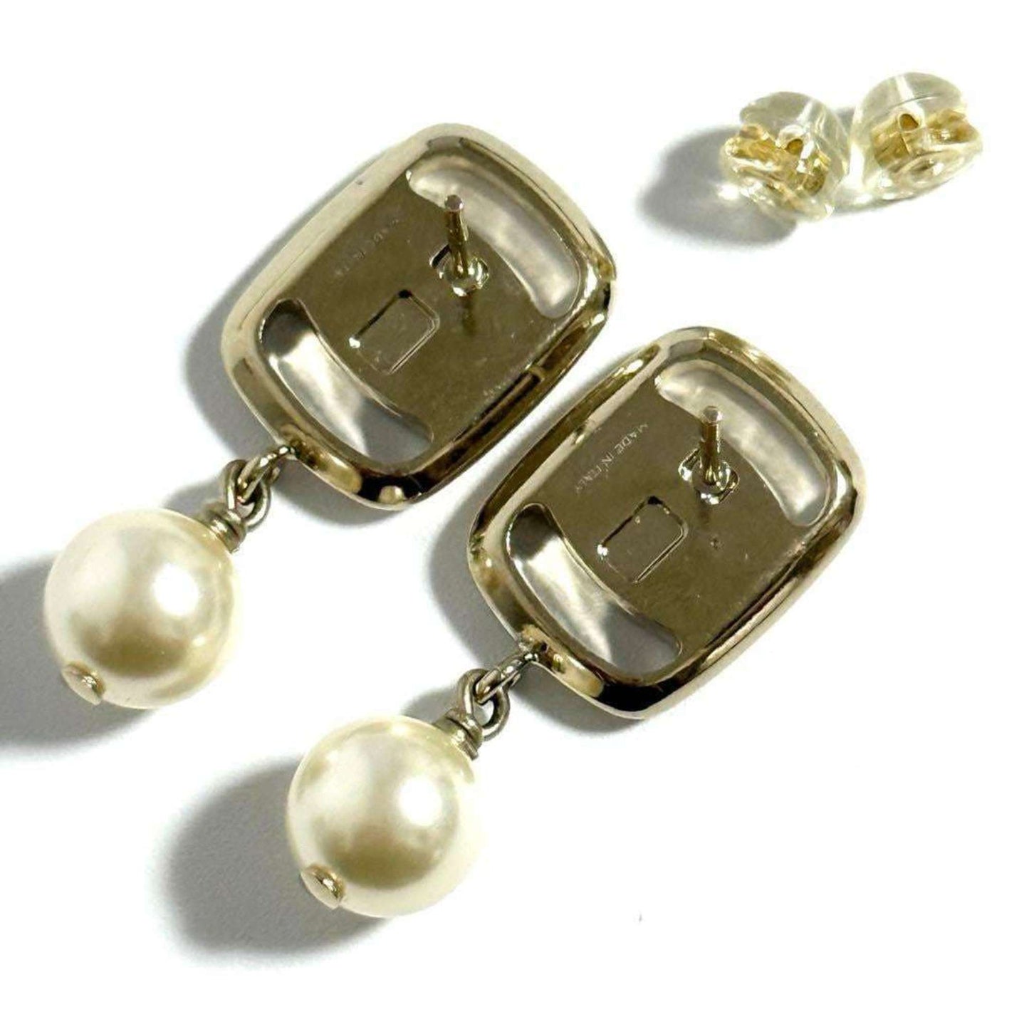 Salvatore Ferragamo Women's Earrings with Faux Pearls