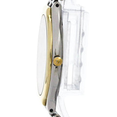 OMEGA De Ville Symbol K18 Gold Steel Quartz Mens Watch 196.0316 Polished — Very Good