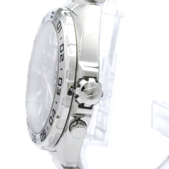 TAG HEUER Formula 1 Alarm Steel Quartz Mens Watch WAZ111A Polished — Very Good