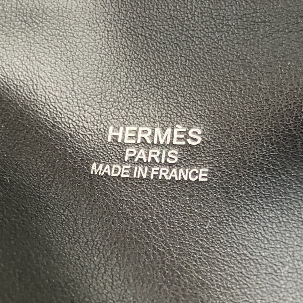 HERMES Bolide Relax 45 Veau Sikkim Handbag, Black, Men's & Women's — Like New